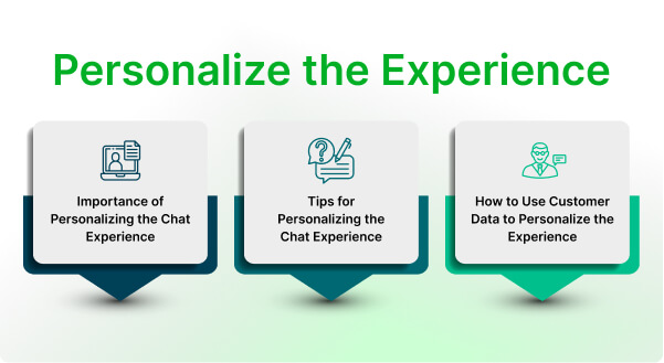 Personalize the Experience